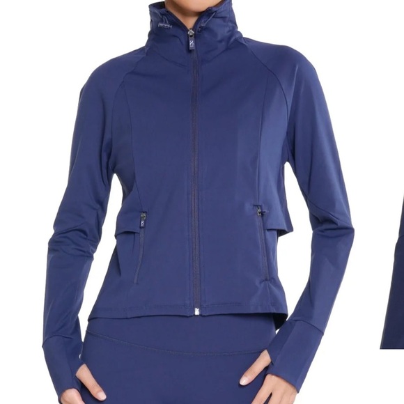 Huit 8 Paris BIEN-ETRE MODERN CUT zip-up athletic JACKET - Picture 11 of 11